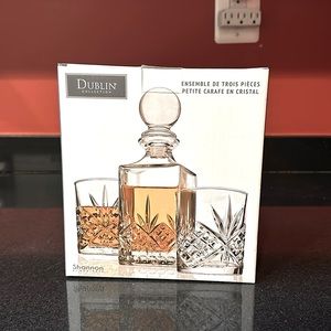 Durbin Crystal Glasses and Decanter